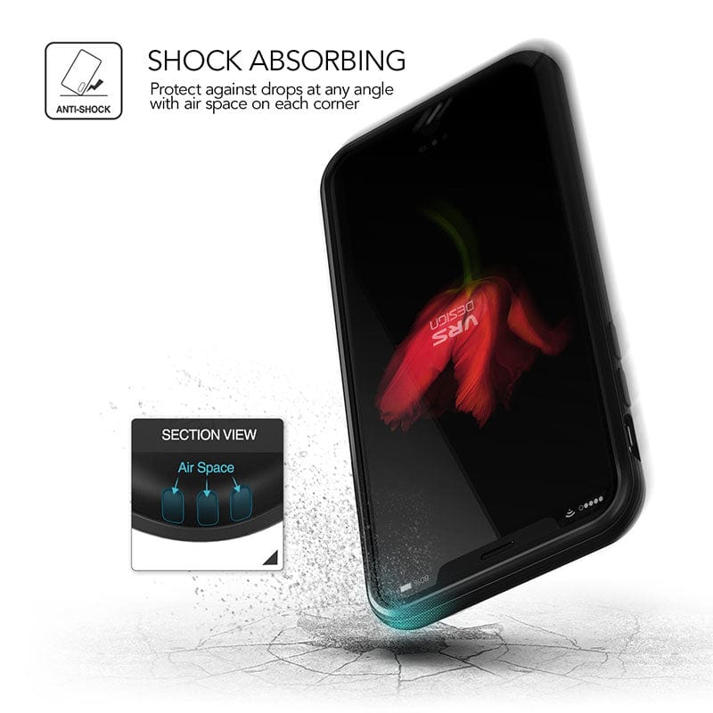 VRS Design iPhone X / XS Single Fit Case Black