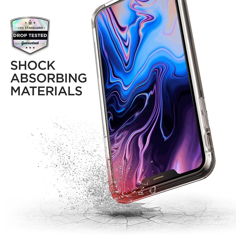 The case features dual layers of flexible soft Clear TPU and hard PC Bumper, offering a secure shield and effective shock absorption to protect your device