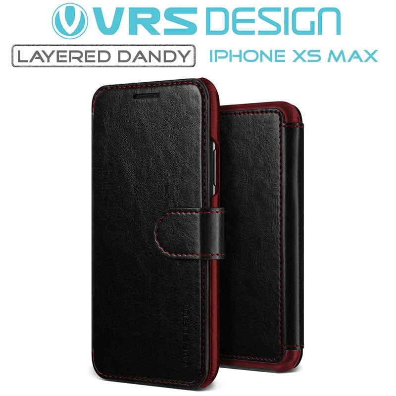 VRS Design iPhone XS MAX Case Layered Dandy Black