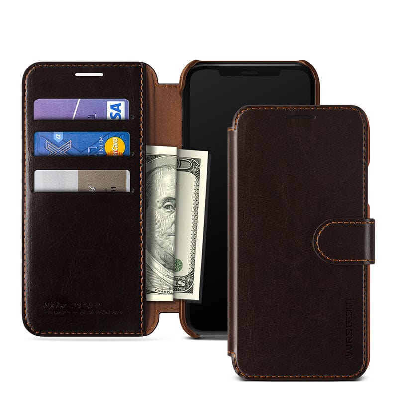 VRS Design iPhone XS MAX Case Layered Dandy Brown