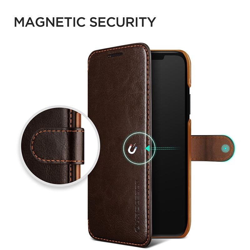 VRS Design iPhone XS MAX Case Layered Dandy Brown