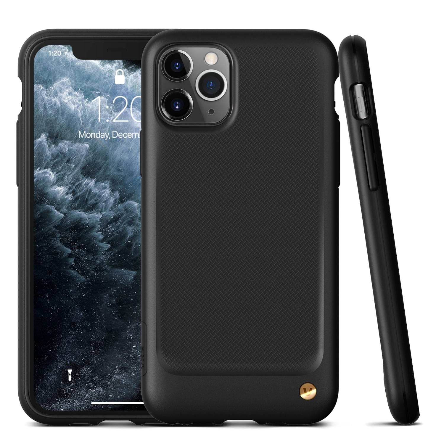 VRS Design Single Fit iPhone 11 Pro TPU Case - Black